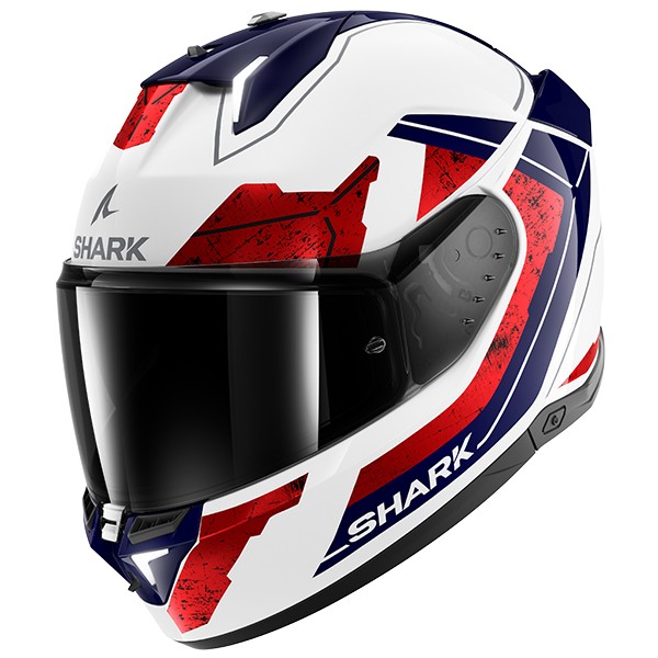 Shark Helmets Shark Skwal I3 RHAD White/Red/Blue (WUR)